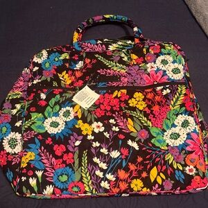 Vera Bradley Black Floral Tote